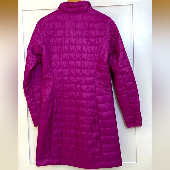 New W’s Patagonia nano puff parka size S Amaranth with tags ⭐️⭐️⭐️⭐️ - Picture 6 of 17
